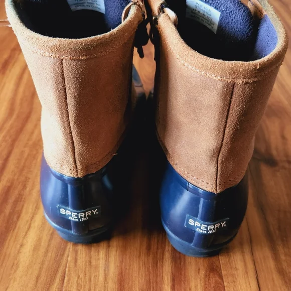 Sperry Rubber Women's Duck Boots Size 10M - Picture 5 of 15